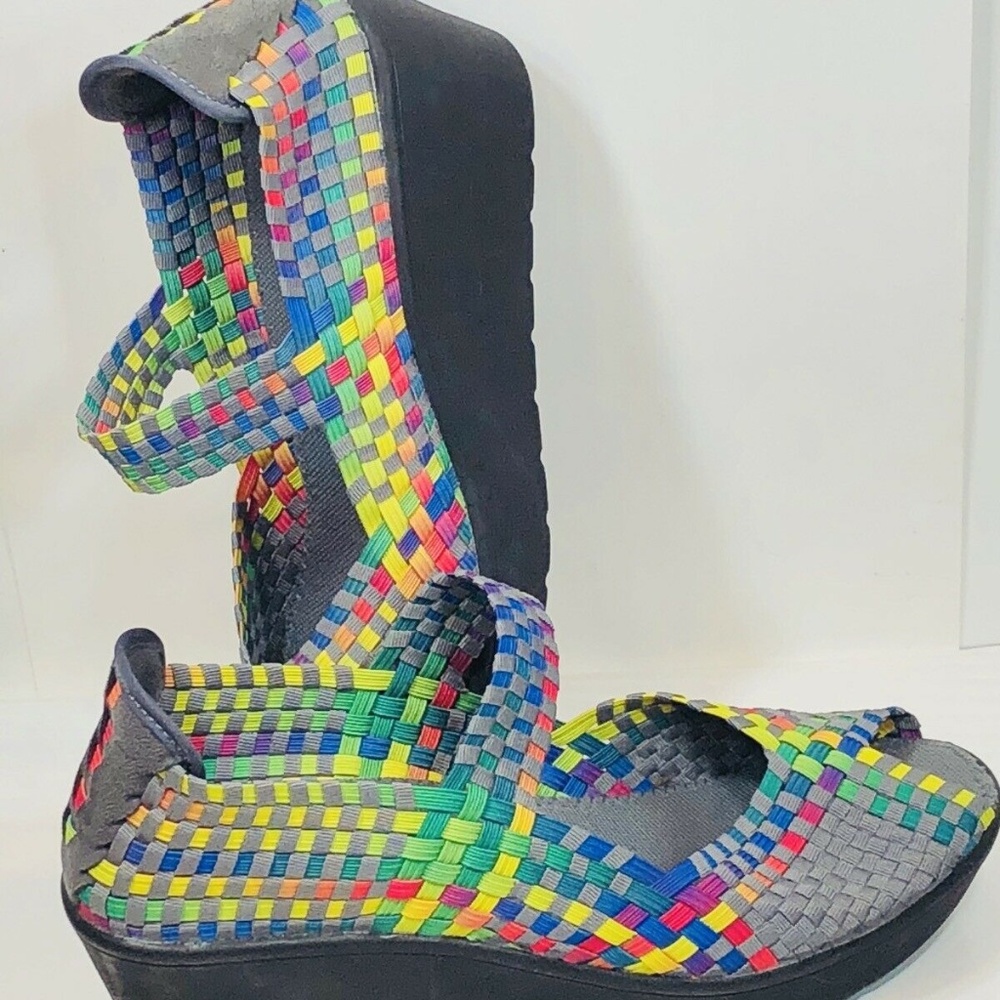 Steve Madden Brynn Wedge Mary Jane Sandal 10 - Picture 6 of 8